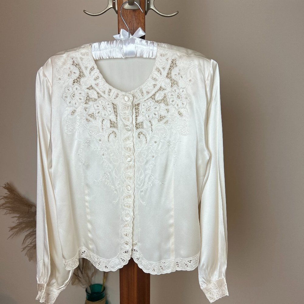 Vintage Silk Brand Blouse